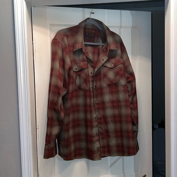 Dixxon classics collection The Juarez flannel snap front shirt 2x